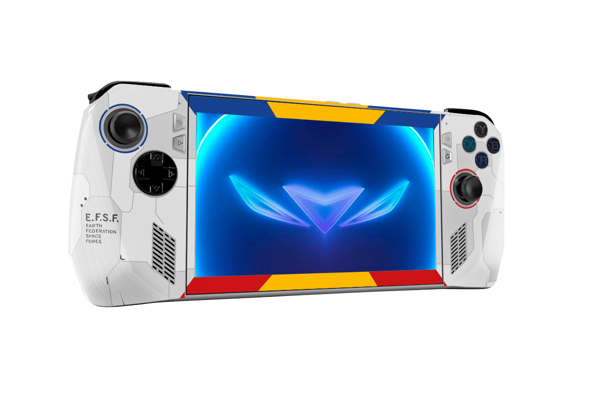 Gundam Asus Rog Ally Handheld Gaming Computer Skin