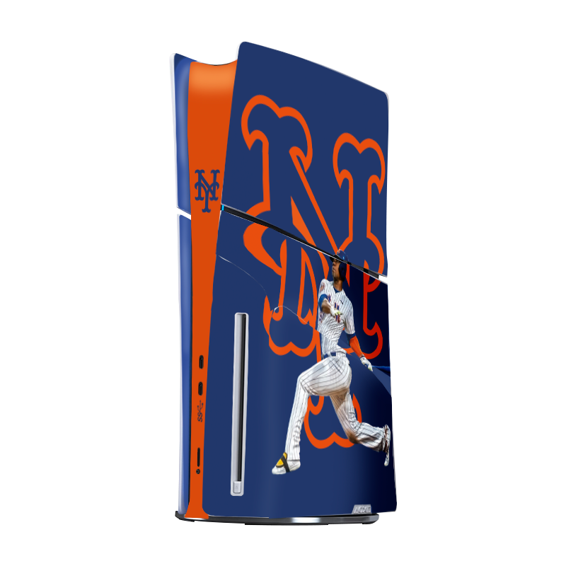 New York Mets Skin Playstation 5 Slim Xonebrand