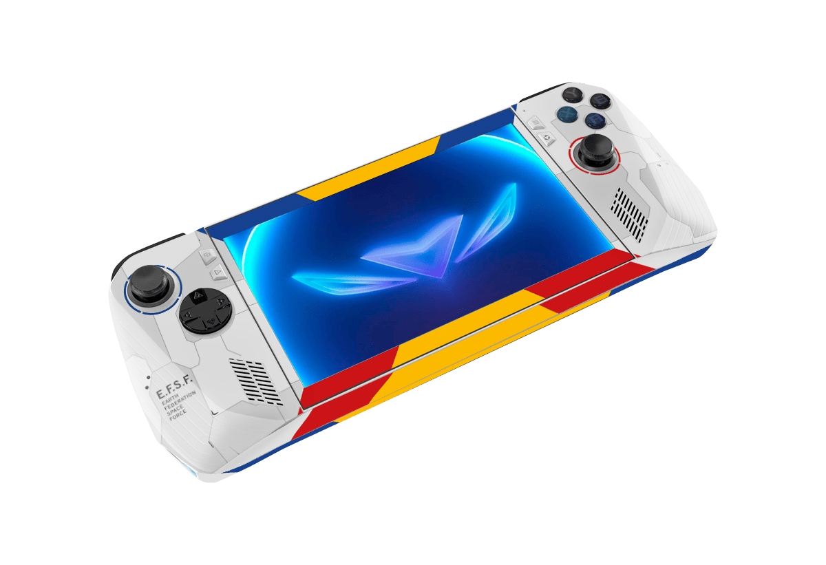 Gundam Asus Rog Ally Handheld Gaming Computer Skin