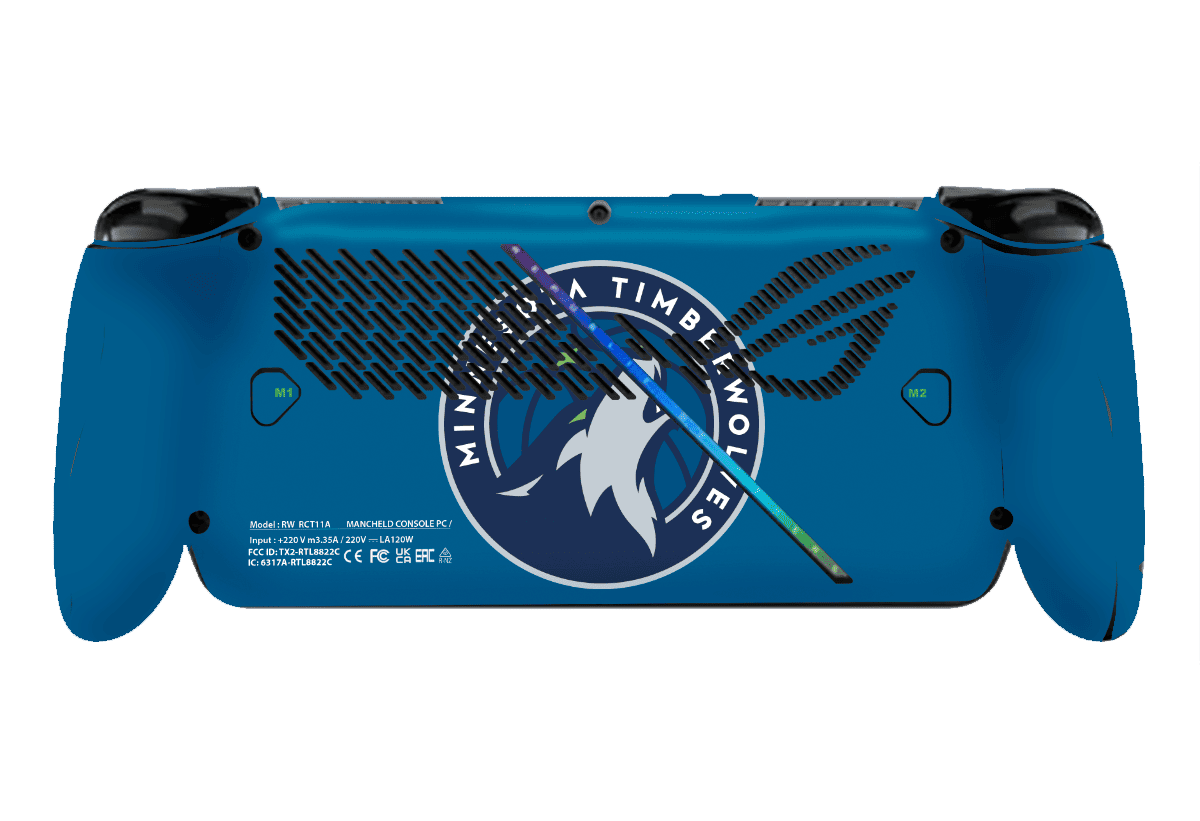 Minnesota Timberwolves ROG Xbox Ally Skin Xonebrand