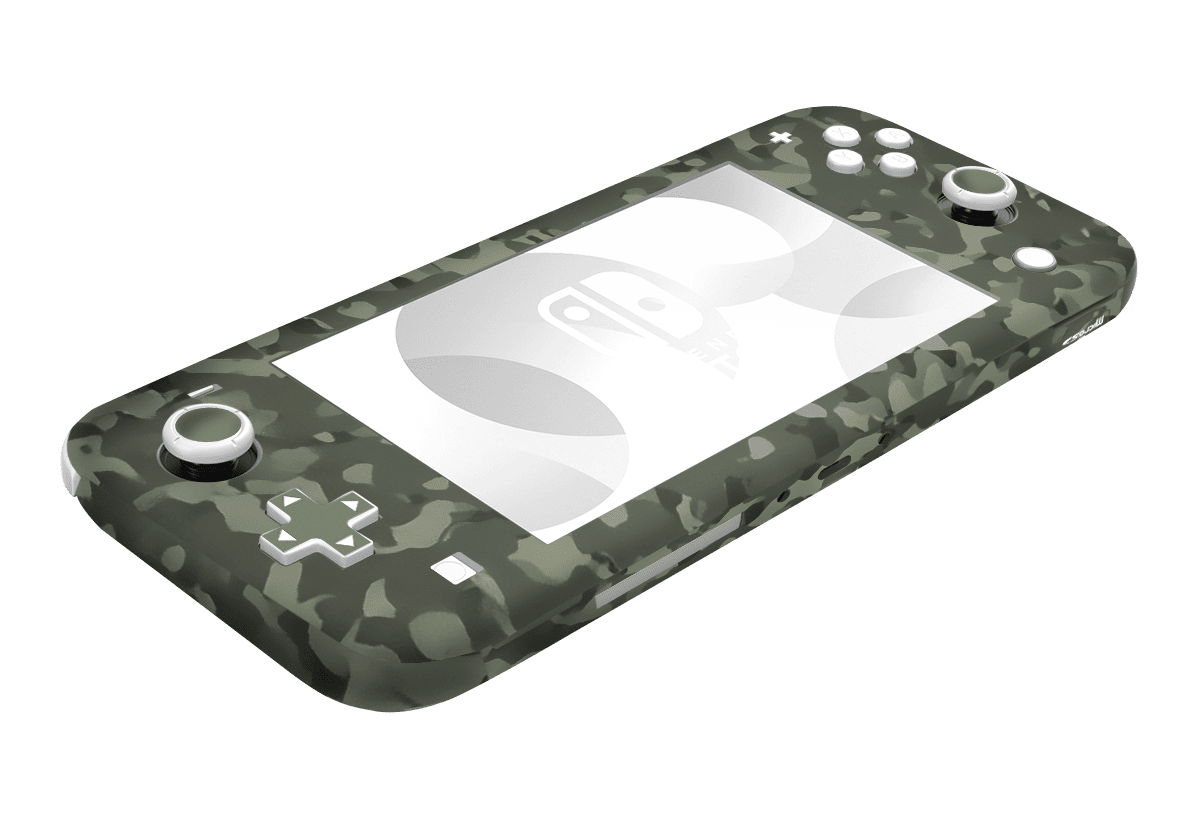 Camuflado Verde Skin Nintendo Switch Lite Xonebrand