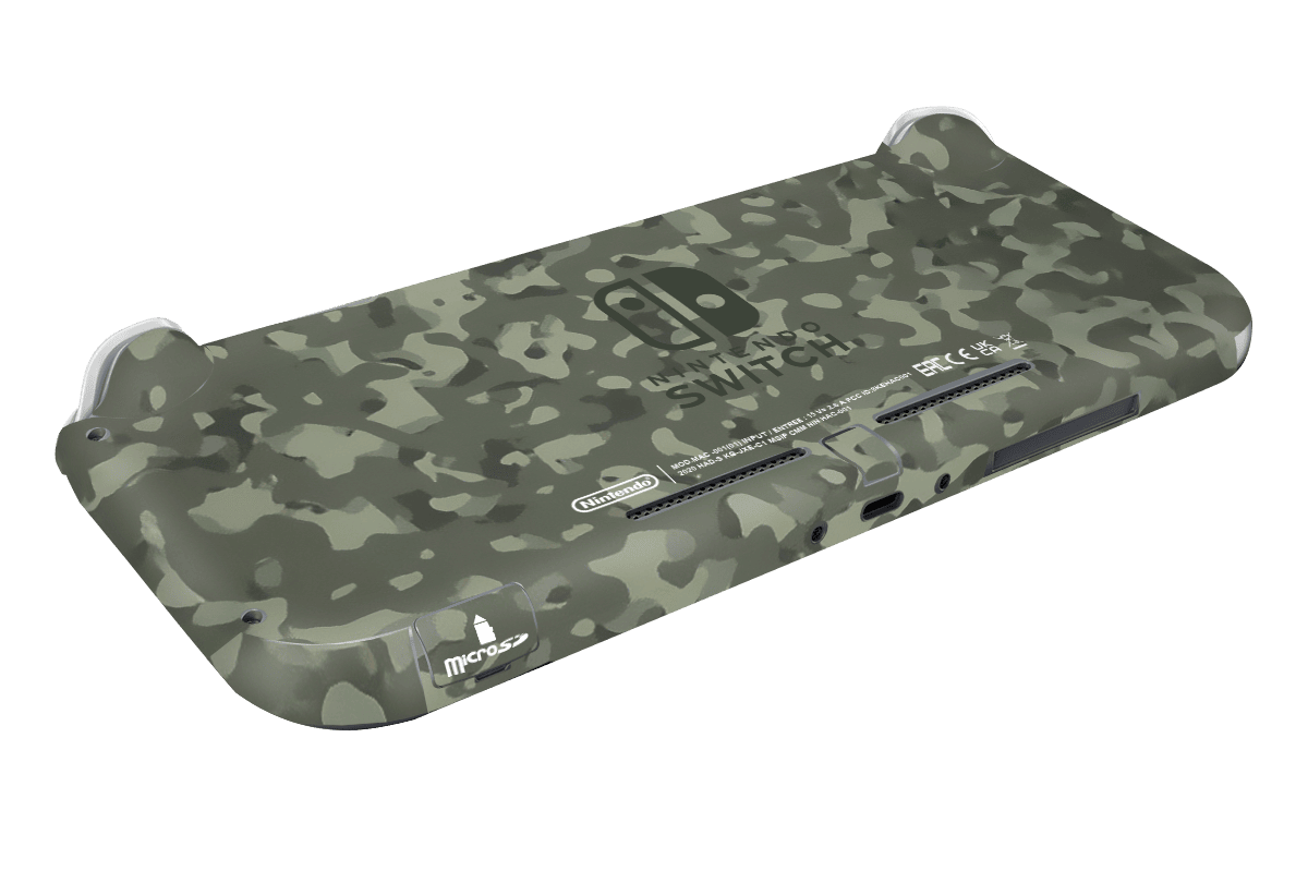Camuflado Verde Skin Nintendo Switch Lite Xonebrand