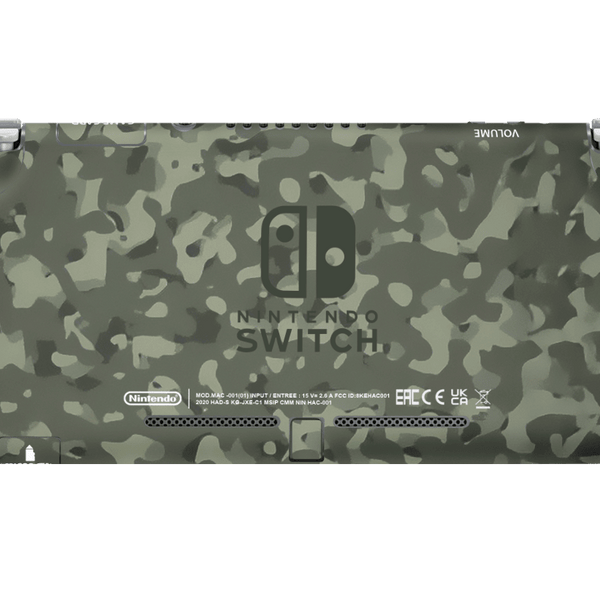Camuflado Verde Skin Nintendo Switch Lite Xonebrand