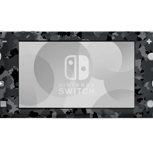 Camuflado Negro Skin Nintendo Switch Lite Xonebrand