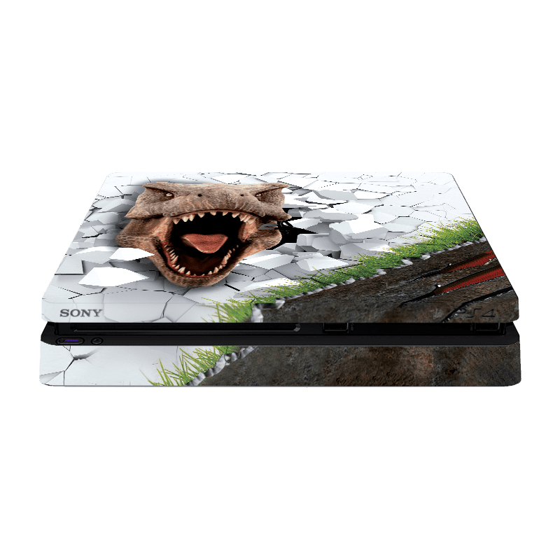 Dinosaurio T-Rex Skin Playstation 4 Slim Xonebrand