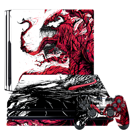 Venom vs Carnage PS4 Pro Bundle Skin