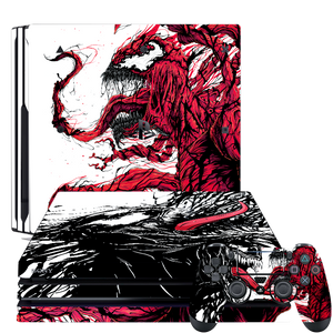 Venom vs Carnage PS4 Pro Bundle Skin