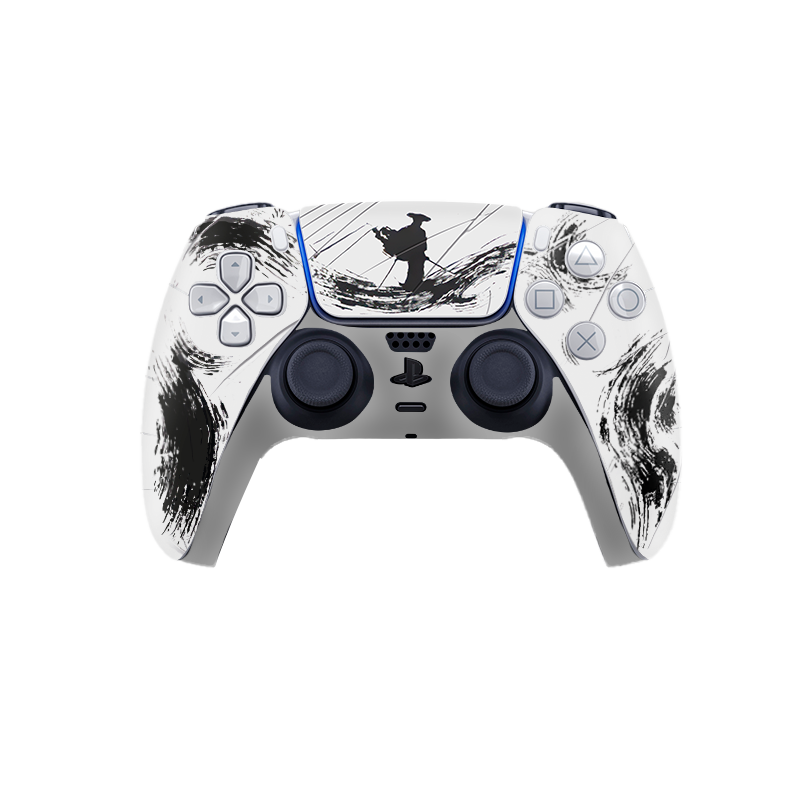 Edición Ghost of Yotei Alto Relieve Skin Playstation 5 Slim