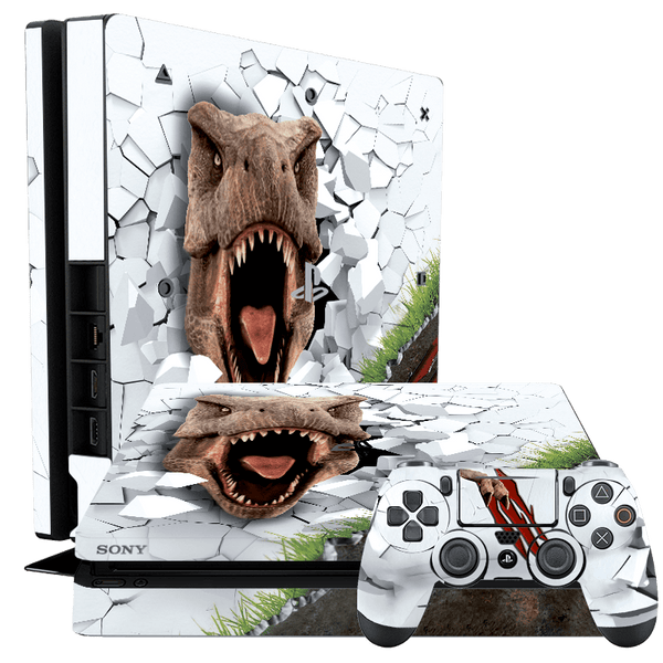 Dinosaurio T-Rex Skin Playstation 4 Slim