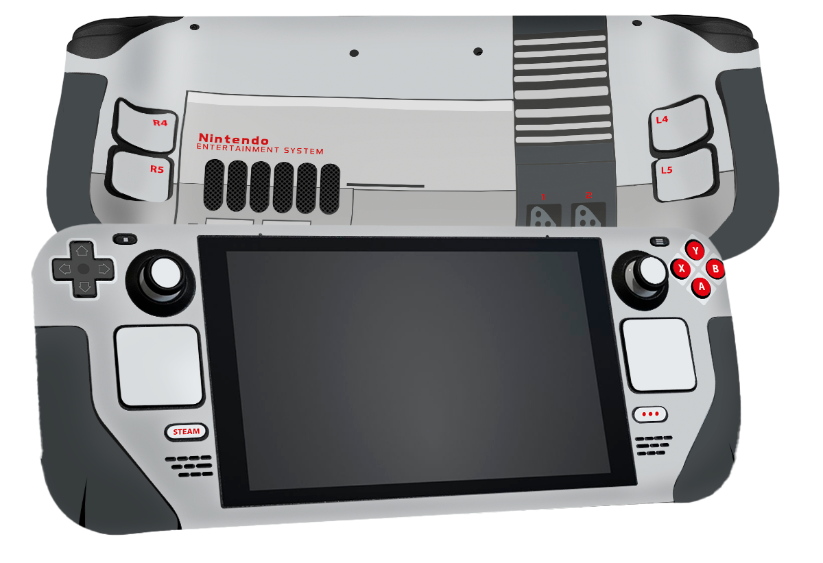 NES Steam Deck Skin