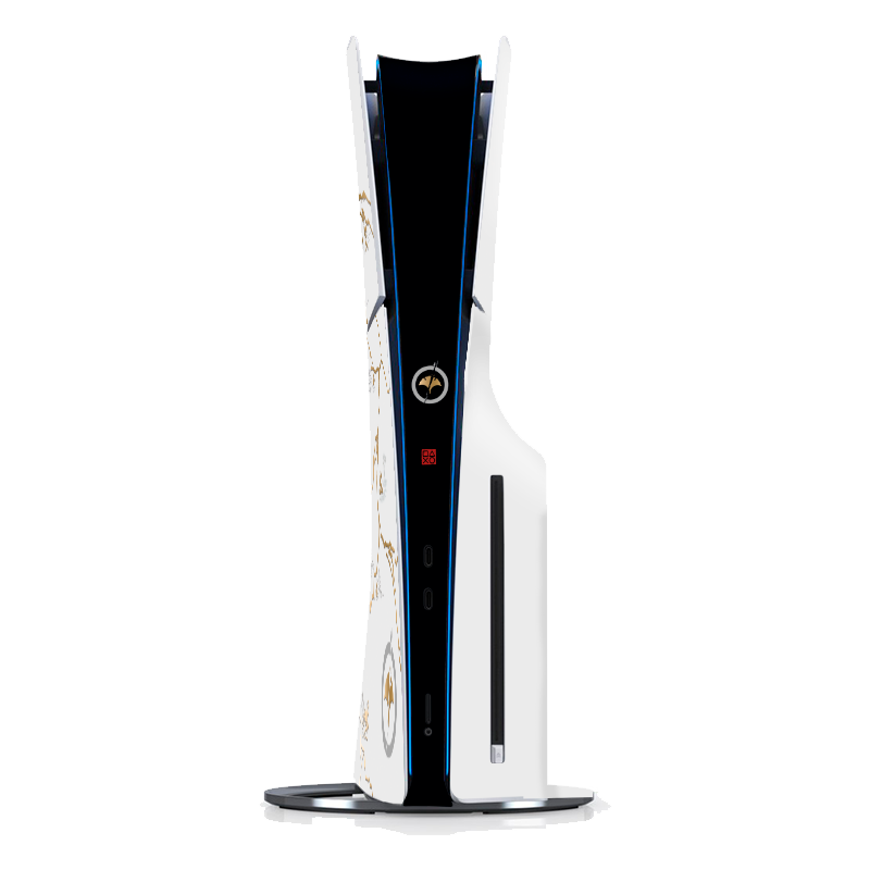 Edición Ghost of Yotei Alto Relieve Skin Playstation 5 Slim Xonebrand
