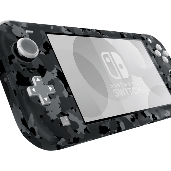 Camuflado Negro Skin Nintendo Switch Lite Xonebrand