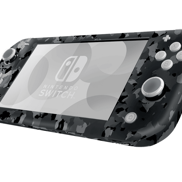 Camuflado Negro Skin Nintendo Switch Lite Xonebrand