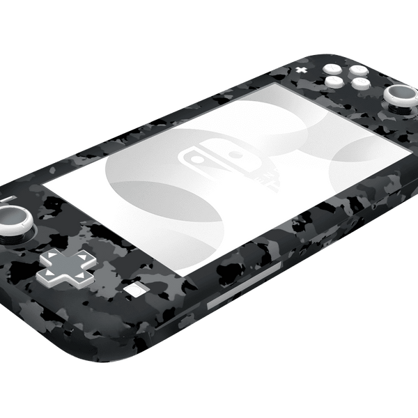 Camuflado Negro Skin Nintendo Switch Lite Xonebrand