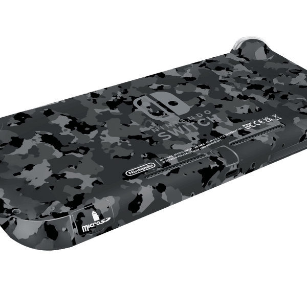 Camuflado Negro Skin Nintendo Switch Lite Xonebrand