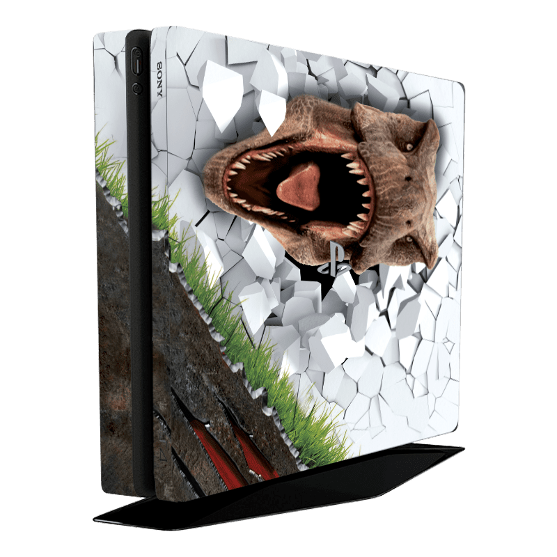 Dinosaurio T-Rex Skin Playstation 4 Slim