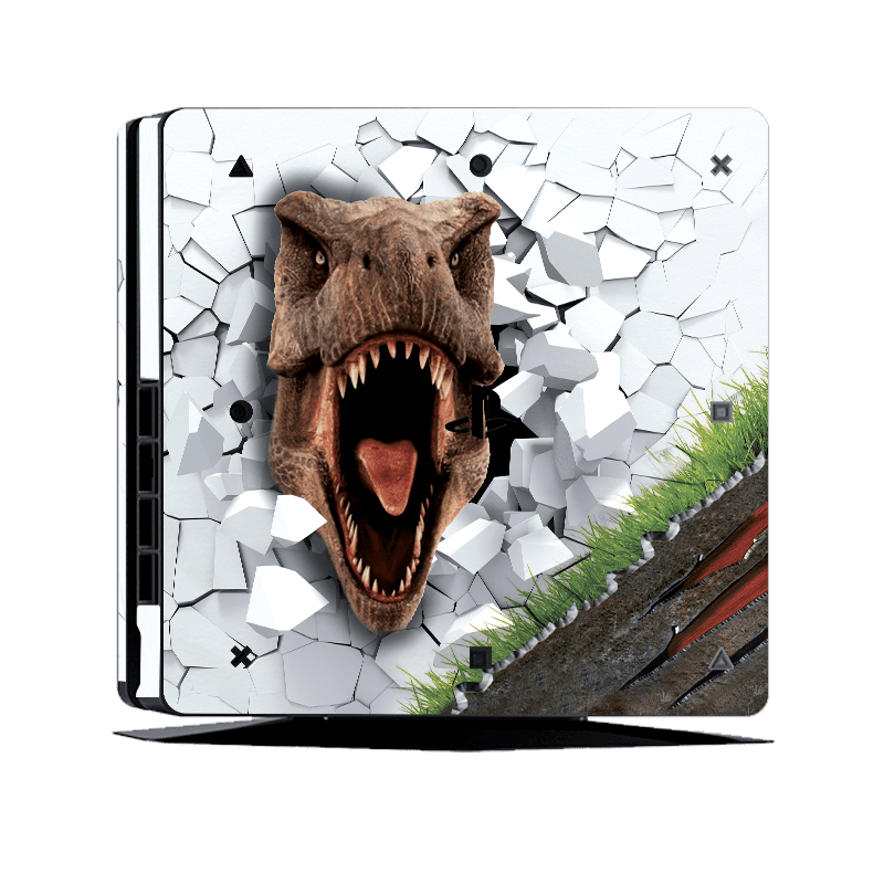 Dinosaurio T-Rex Skin Playstation 4 Slim