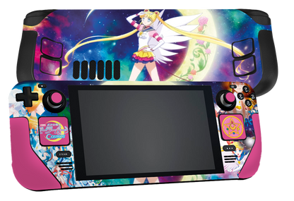 Sailor Moon Steam Deck Handheld Gaming Computer Skin