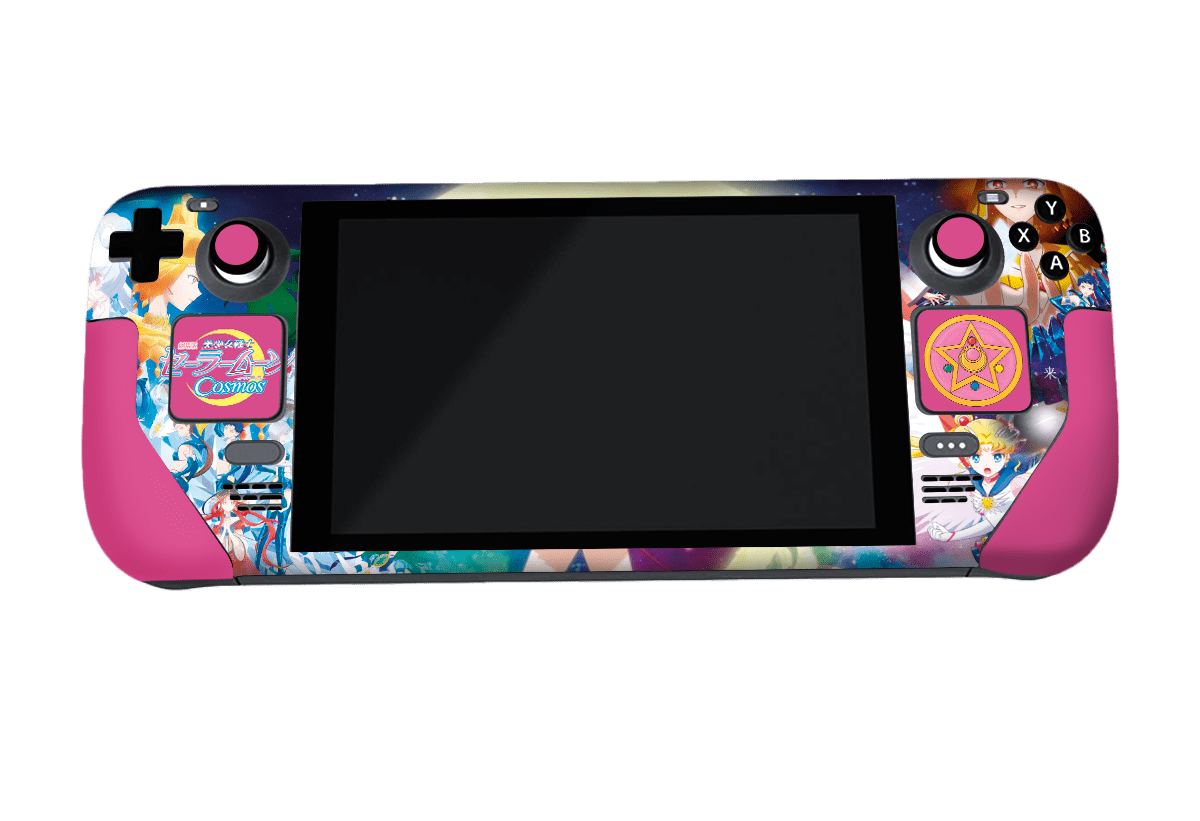 Sailor Moon Steam Deck Handheld Gaming Computer Skin