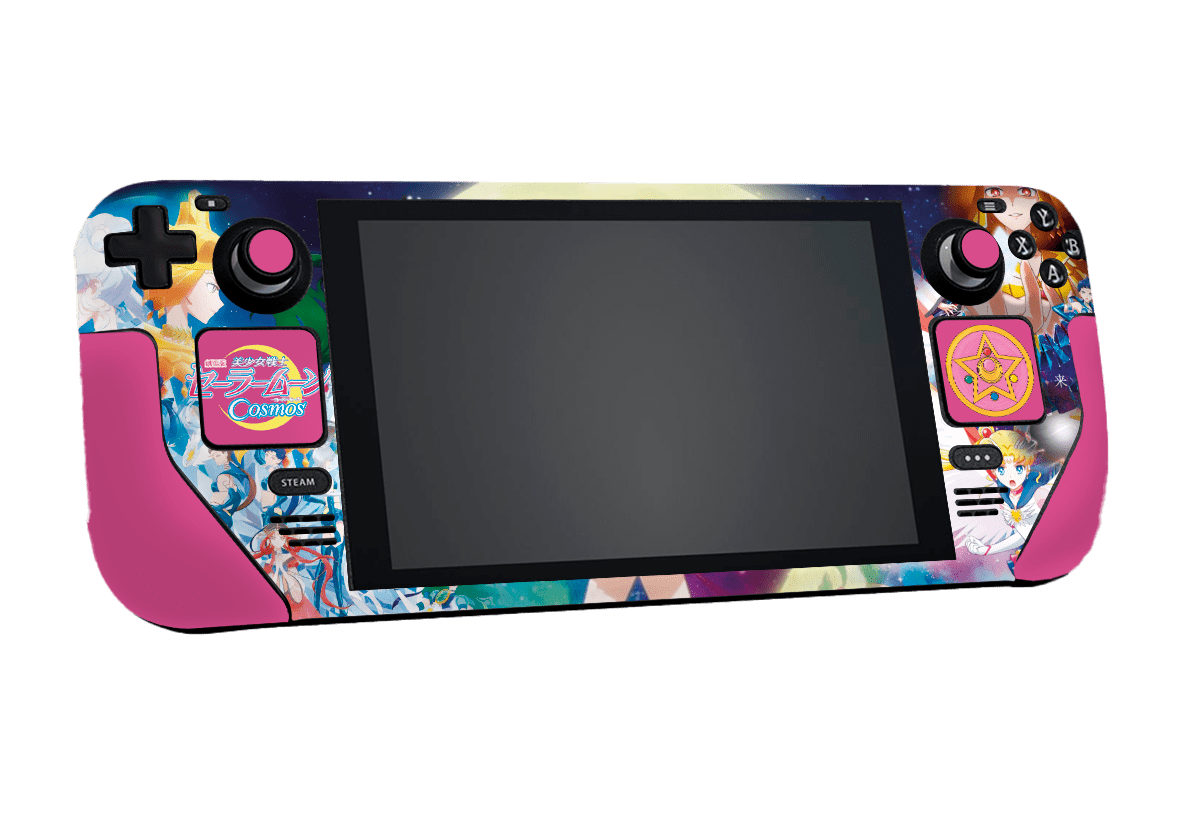 Sailor Moon Steam Deck Handheld Gaming Computer Skin