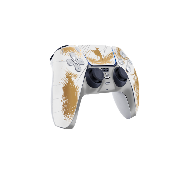 Edición Ghost of Yotei Dorado Skin Playstation 5 Fat