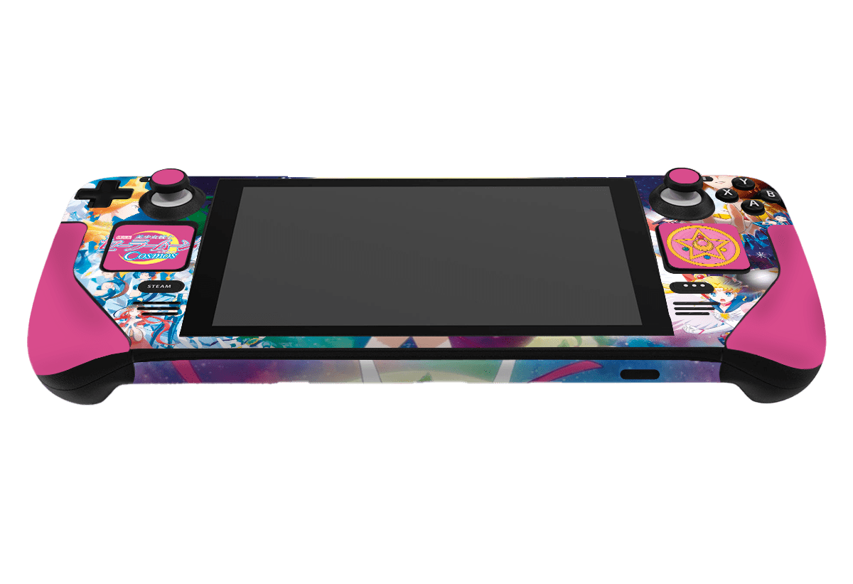 Sailor Moon Steam Deck Handheld Gaming Computer Skin