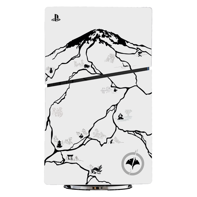 Edición Ghost of Yotei Black Skin Playstation 5 Slim