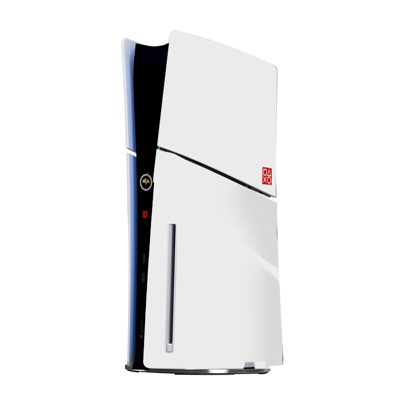 Edición Ghost of Yotei Black Skin Playstation 5 Slim Xonebrand