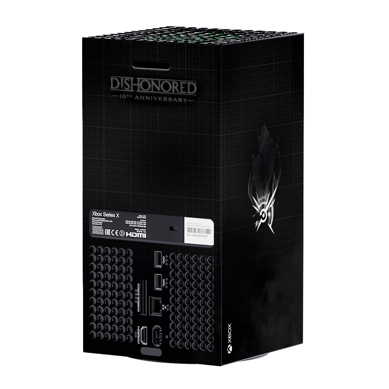 Edicion Dishonored 10th Anniversary Skin Xbox Series X Xonebrand