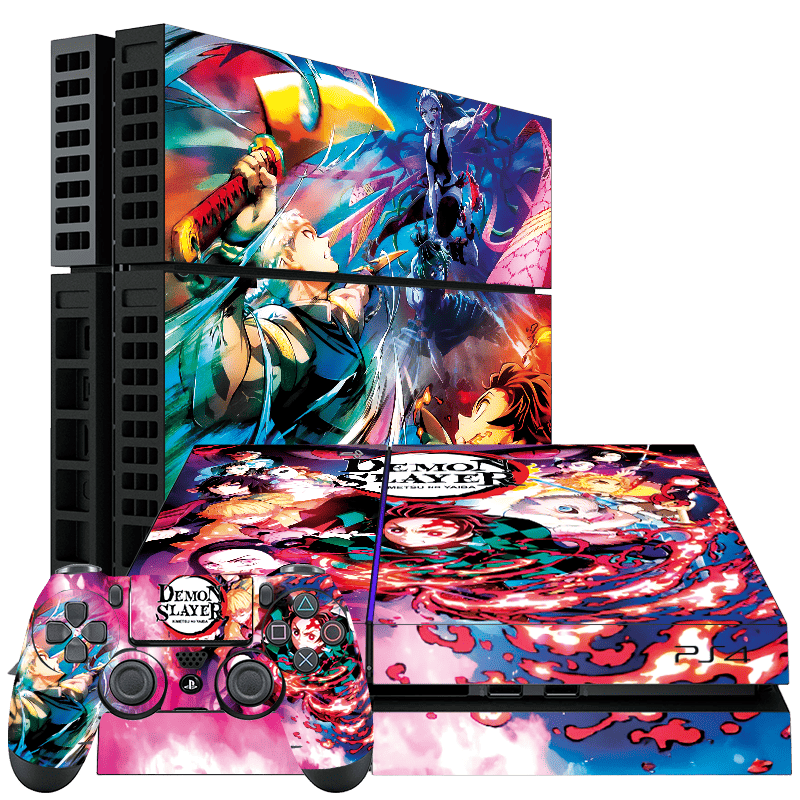 Demon Slayer Skin Playstation 4 Fat Xonebrand