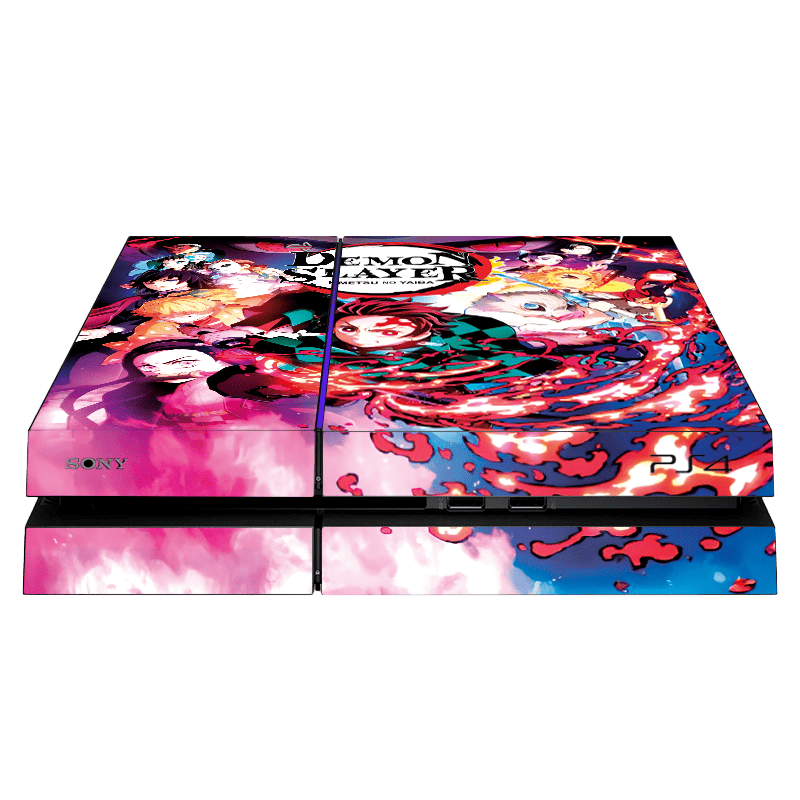 Demon Slayer Skin Playstation 4 Fat Xonebrand
