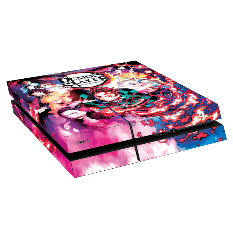 Demon Slayer Skin Playstation 4 Fat Xonebrand