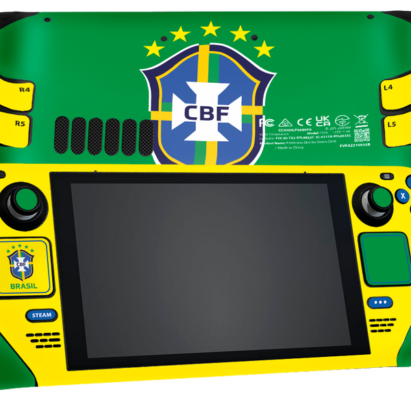 Brazil National Team Steam Deck Skin Xonebrand