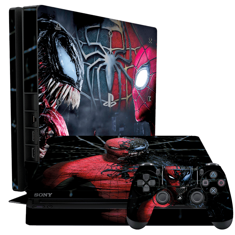 Spiderman vs Venom PS4 Slim Bundle Skin