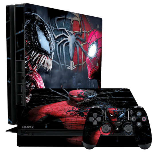 Spiderman vs Venom PS4 Slim Bundle Skin