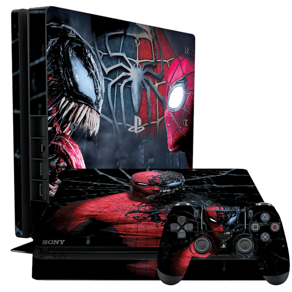 Spiderman vs Venom Skin Playstation 4 Slim