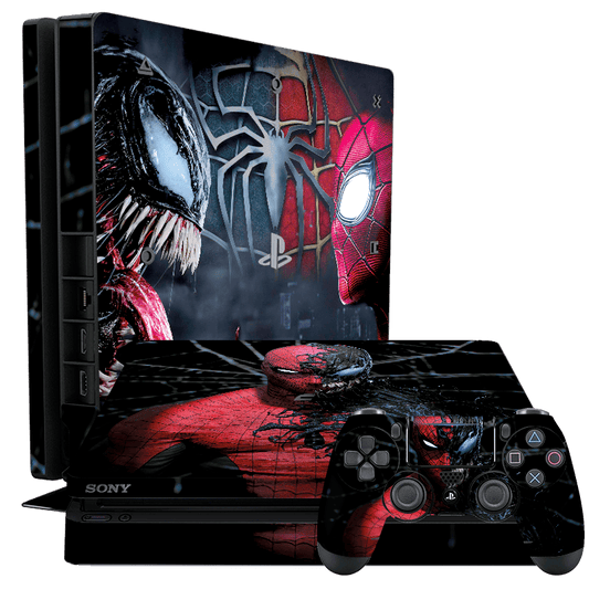 Spiderman vs Venom Skin Playstation 4 Slim
