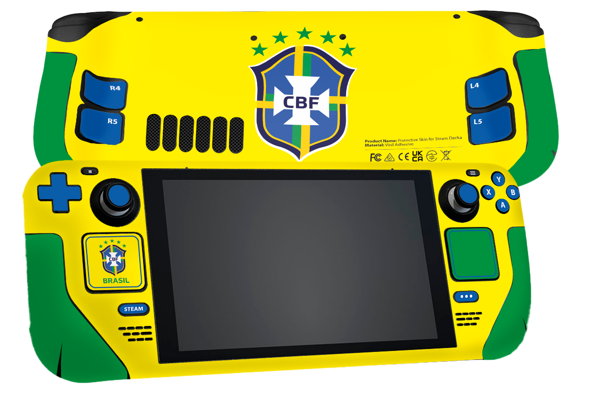 Selección Brasil Steam Deck Skin