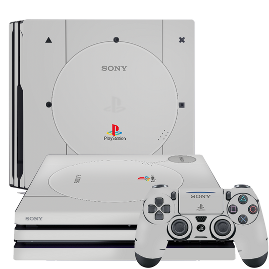 Modelo PS1 Skin Playstation 4 Pro