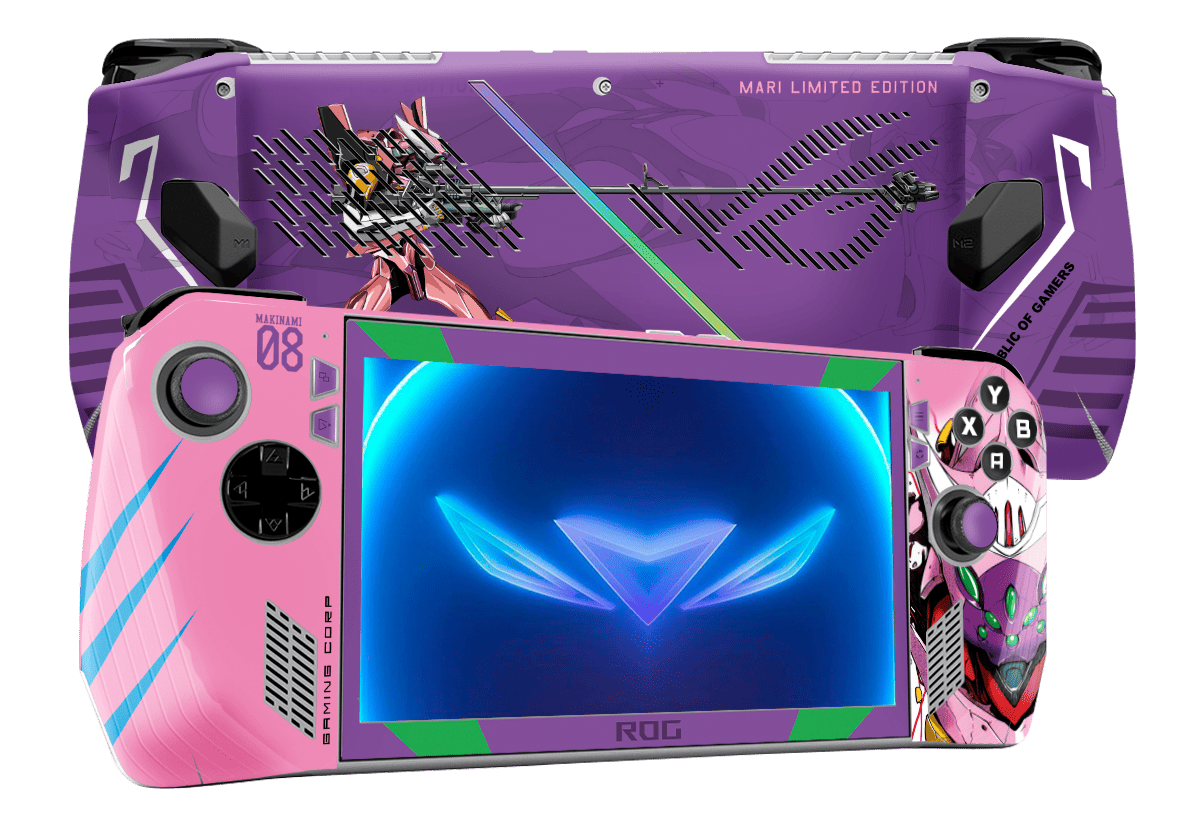 Evangelion eva 08 Skin Asus Rog Ally Xonebrand