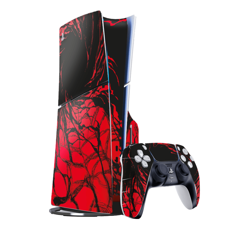 Carnage Skin Playstation 5 Slim Xonebrand