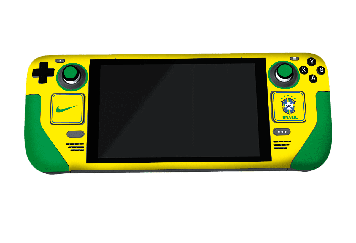 Brasil Steam Deck Handheld Gaming Computer Skin