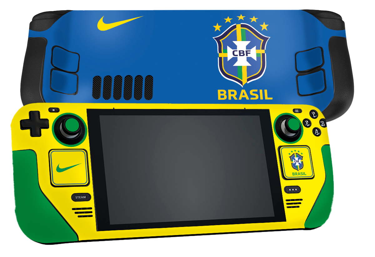 Brasil Steam Deck Handheld Gaming Computer Skin