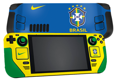 Brasil Steam Deck Handheld Gaming Computer Skin