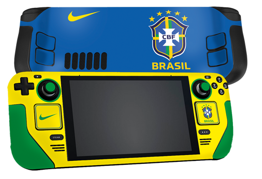 Brasil Steam Deck Handheld Gaming Computer Skin