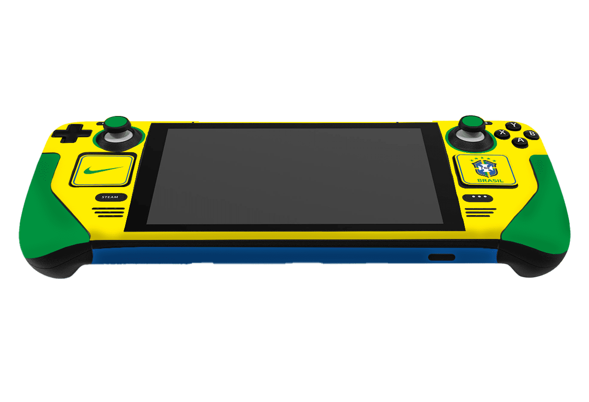 Brasil Steam Deck Handheld Gaming Computer Skin