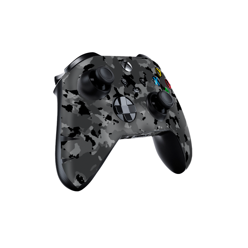 Camuflaje Negro Skin Xbox Series X Xonebrand