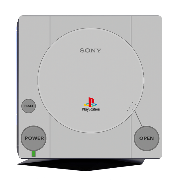 Modelo PS1 Skin Playstation 4 Pro