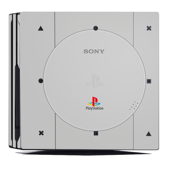 Modelo PS1 Skin Playstation 4 Pro