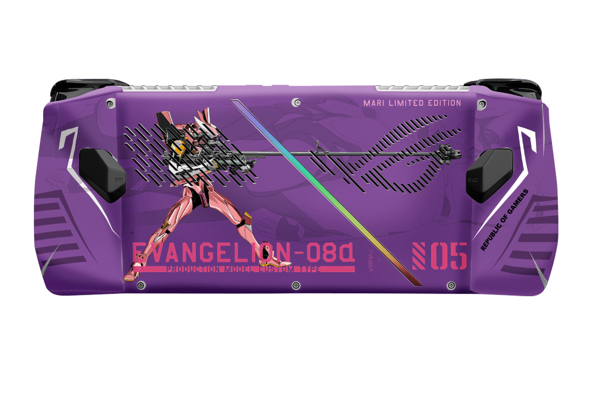 Evangelion eva 08 Skin Asus Rog Ally Xonebrand